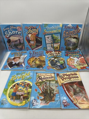 Abeka 3rd Grade Reading Complete Readers-Swiss Family Robinson, Pilgrim Progress
