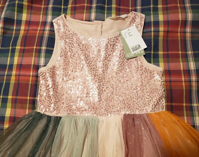 tulle dress with sequins h&m H&M navy sequin tulle holiday party dress girls size 7 Gorgeous