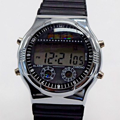 Pression Back Men s Digital Multifunction Wristwatch