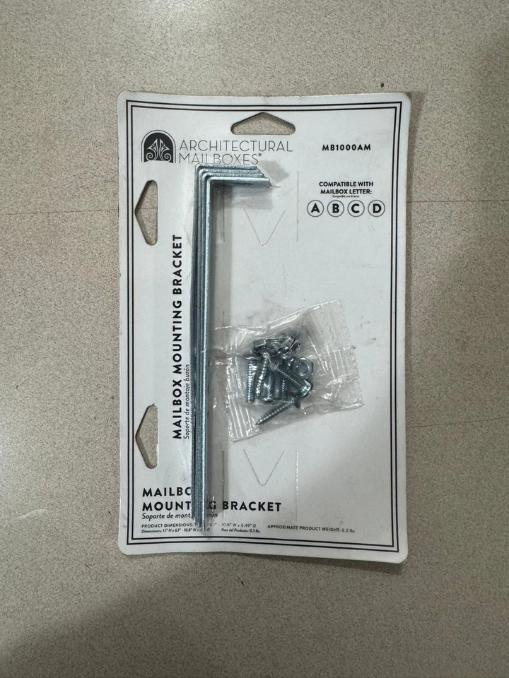 Architectural Mailboxes Mailbox Mounting Bracket MB1000AM - Image 3 of 4