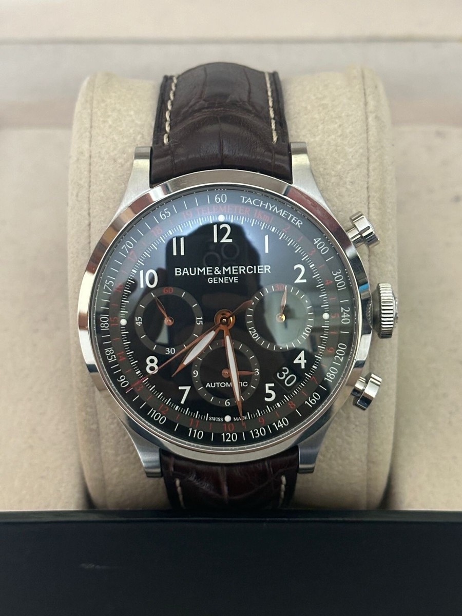 BAUME & MERCIER CAPELAND REF. 65716 FOR MENS STAINLESS STEEL | eBay