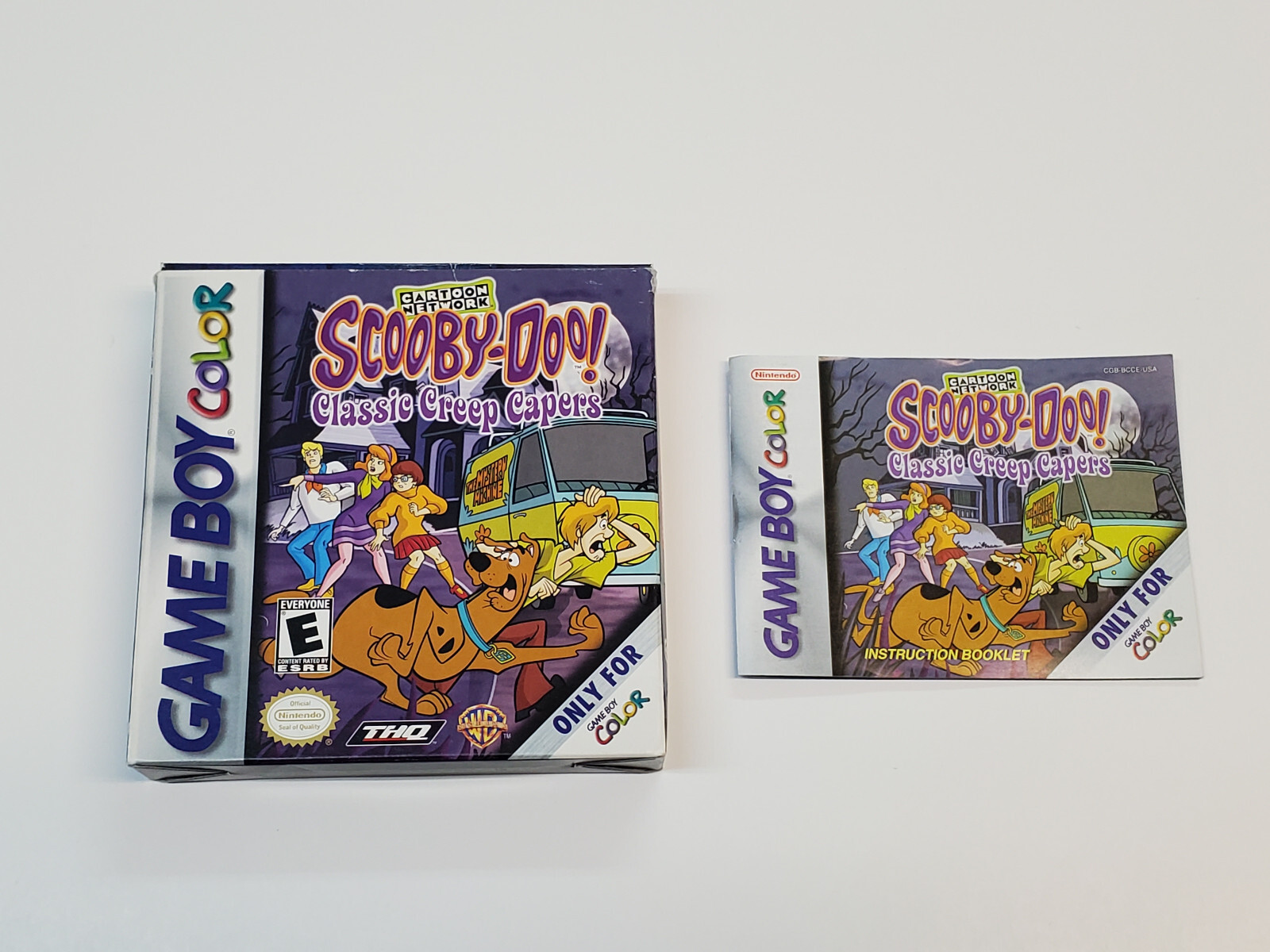 Scooby Doo Classic Creep Capers Authentic Nintendo Game Boy Color