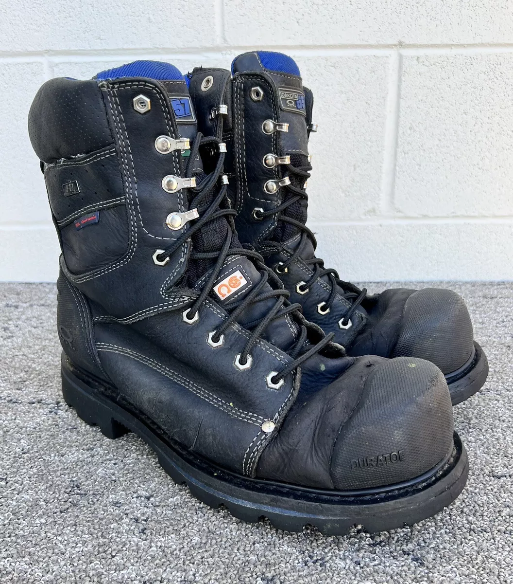 Steel toe boots sales extra wide width