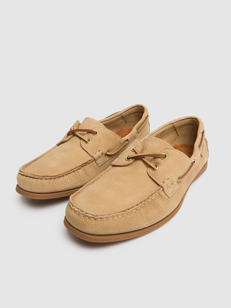 TOM FORD GRAIN NUBUCK ROBIN LOAFER IN LIGHT CHESTNUT Tom Ford | Shoes | Tom Ford Grain Nubuck Robin Loafer In  main image 2