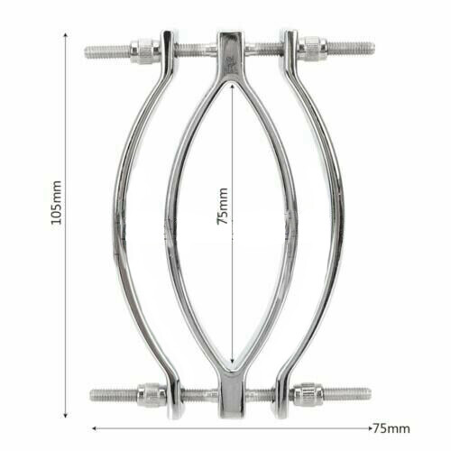 Edelstahl Schamlippen-Clamp – Verstellbarer Sprei Produktbild-Vorschau 5