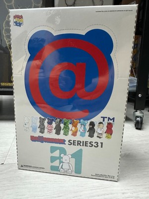 MEDICOM BEARBRICK BE@RBRICK SERIES 31 FULL BLIND BOX SEALED CASE 24PCS 100%