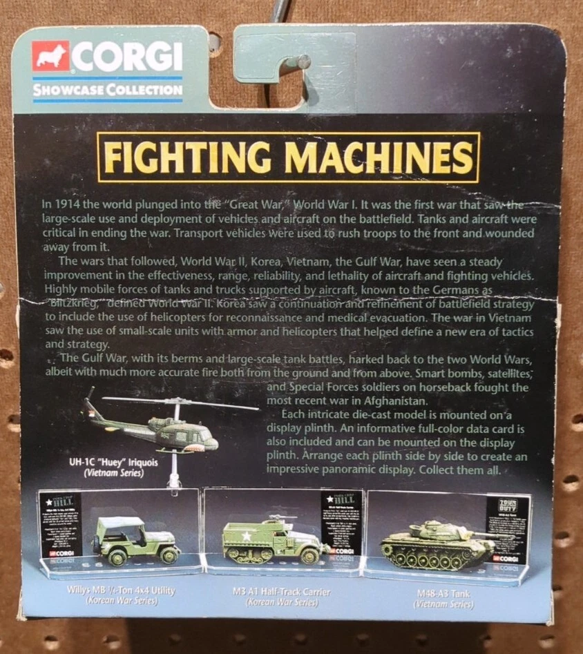 Corgi Fighting Machines MI ABRAMS US ARMY CS90086 Desert Storm (B1) - Image 2 of 4