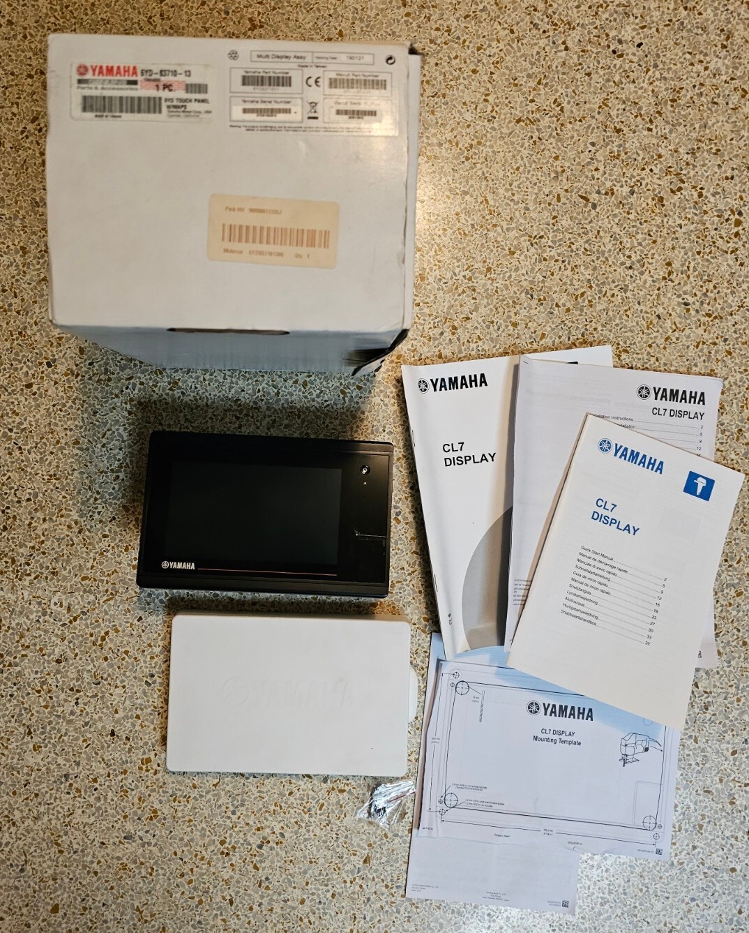 6YD Touch Panel w/Maps 6YD837101300 C7 CRACKED SCREEN eBay