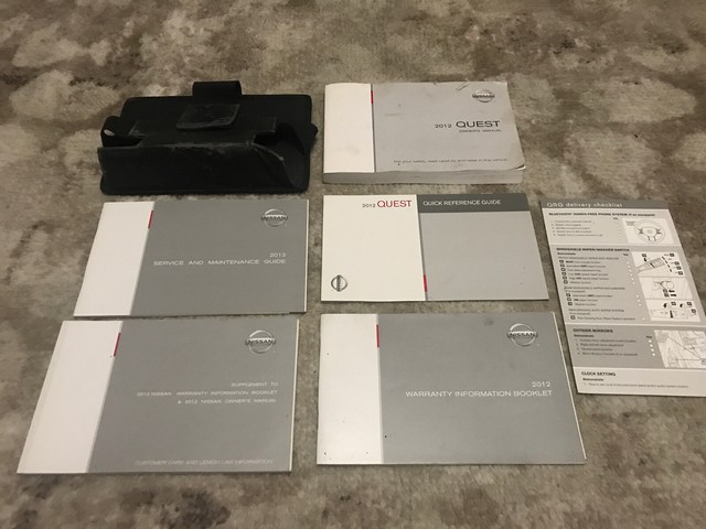 Nissan quest manual