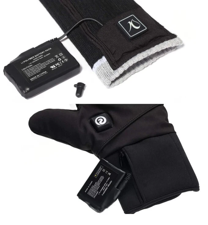 Heated Gloves Socks RST Motorcycle Rechargeable Lithium Batteries 7.4V 2200m - Image 3 of 4