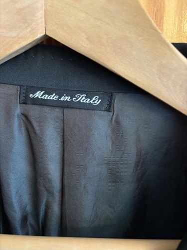 PAL ZILERI LORO PIANA 100% Wool Sport Suit Jacket IT 58 Dark Green Made In Italy - Picture 8 of 12