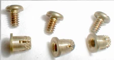 3 sets Body Mount inserts Brass by REVELL Monogram Original Vintage NOS