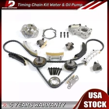 Timing Chain Kit Water Pump Oil Pump For 2007-15 Cadillac Pontiac Saab CID DOHC