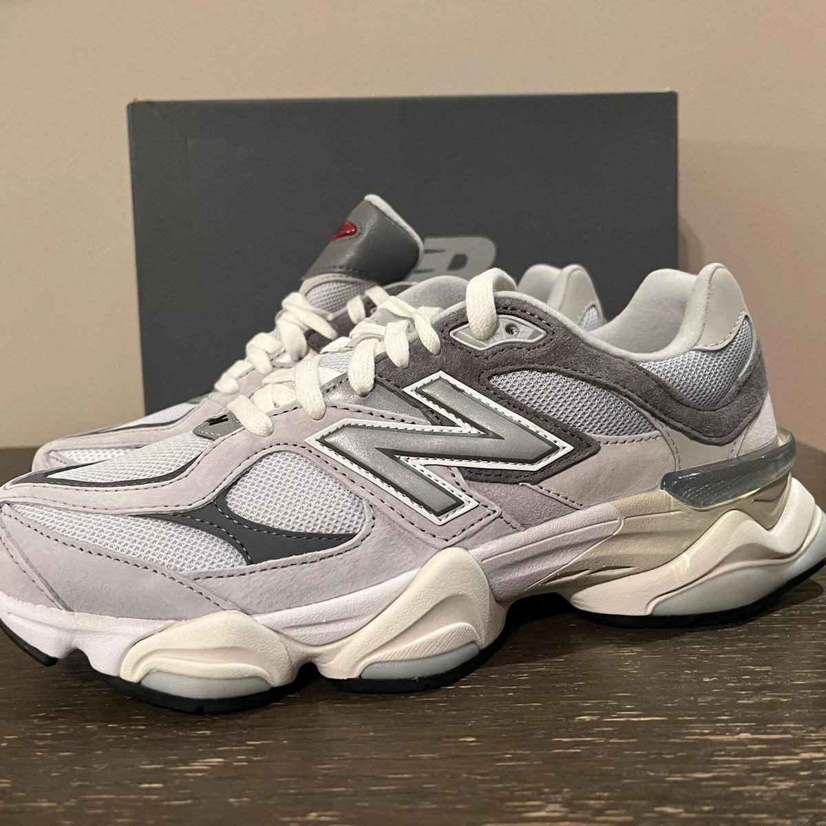 New Balance , 9060 Sneakers in Grey / Multi , BNWB 8.5 US | eBay