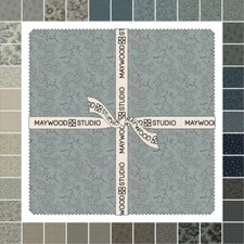 Dark & Stormy By Maywood Studio - 10" Squares Layer Cake