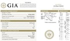 GIA loose certified .45ct H I3 Loose Brilliant round cut diamond ESTATE VINTAGE — photo 2