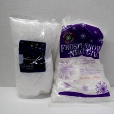 Lot of 2 bags of Frosty Snow artificial snow