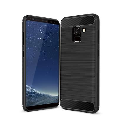 Für Samsung Galaxy S9 Handyhülle Carbon Schutz Handy Cover Hülle Tasche Case
