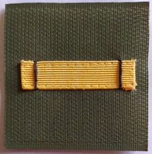 FRANCE: Galon militaire de poitrine grade ASPIRANT