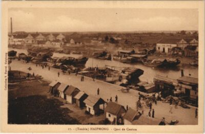 CPA AK VIETNAM Tonkin - Haiphong - Canton Pier (1068835)