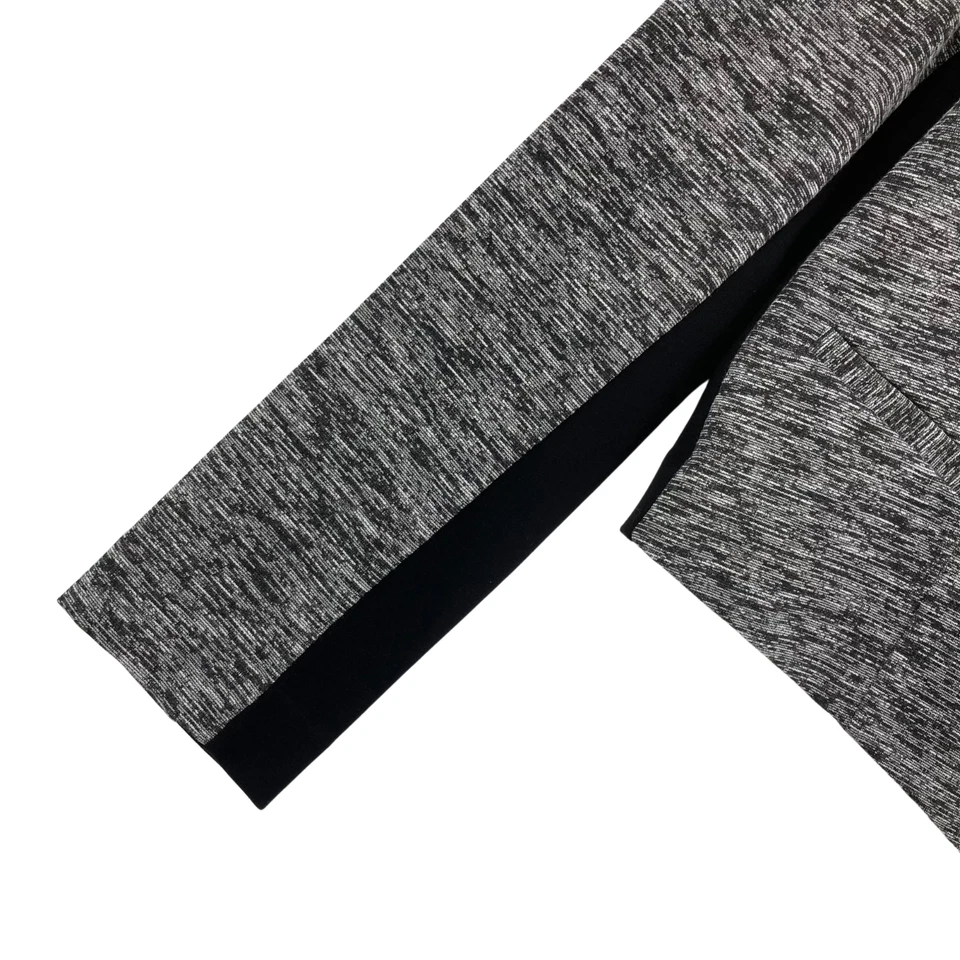 Rachel Roy Women's Gray & Black Long Sleeve Open Front w/ Pockets Blazer Size L - Image 2 of 4