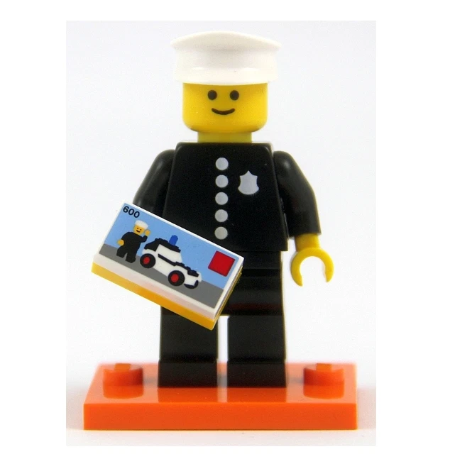 Lego police officer store minifigure series 18