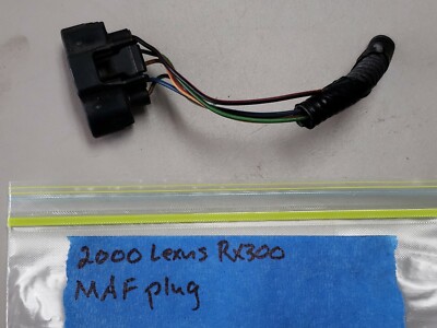 1999-2000 Lexus RX300 3.0L Mass Air Flow MAF Sensor Connector Harness Pigtail
