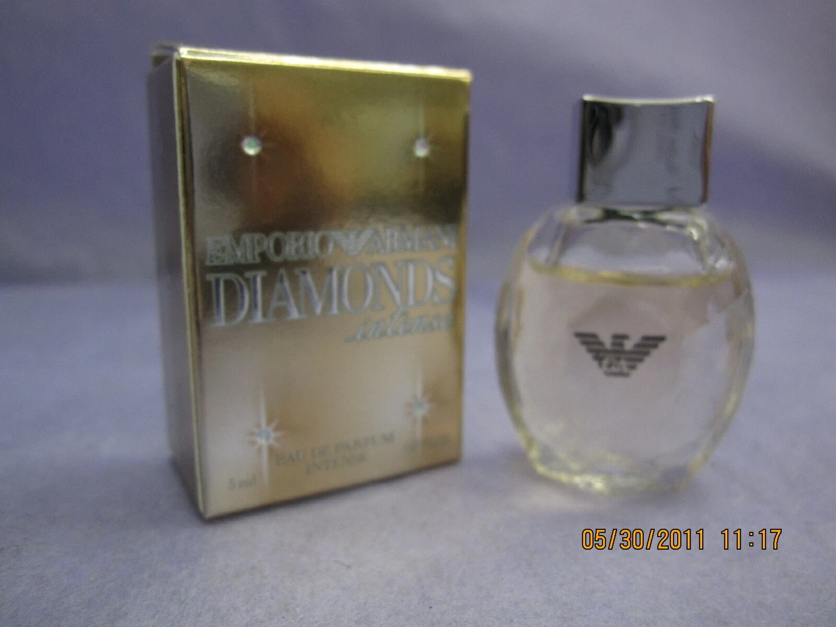 EMPORIO ARMANI DIAMONDS INTENSE Box eBay Miniature Eau | De / 0.17 In 5 ML oz Parfum FL