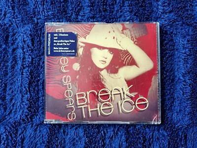 BRITNEY SPEARS BREAK THE ICE CD MAXI-PREMIUM SINGLE 2008 GERMANY BLACKOUT