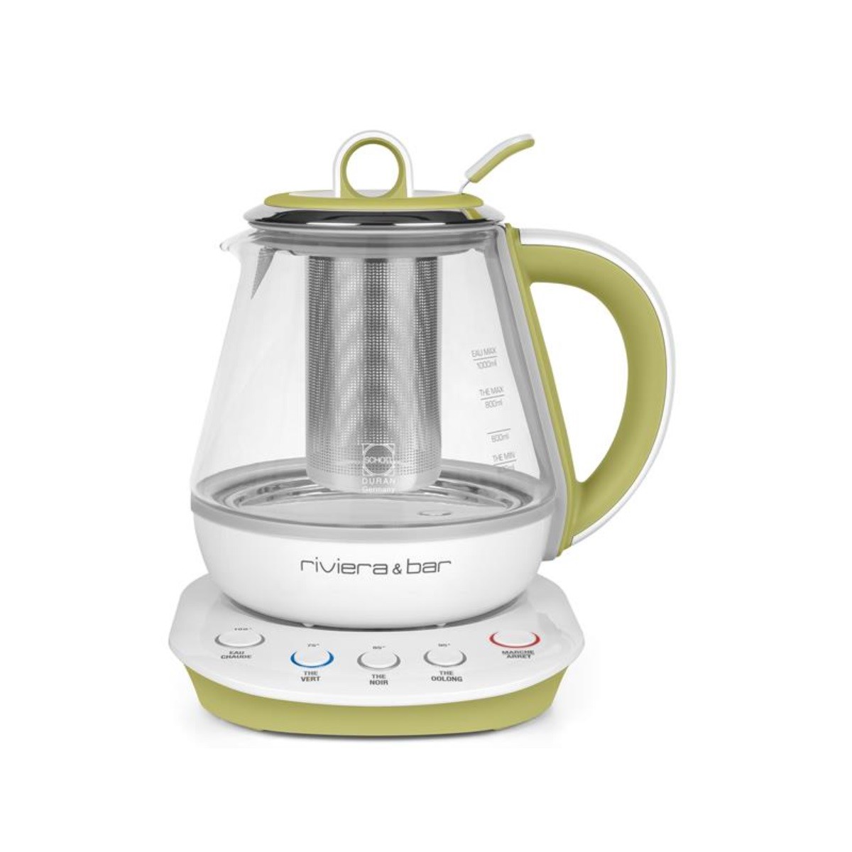 Théière Riviera & Bar pour préparer de petites infusions sans gaspiller