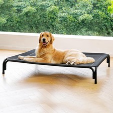 Elevated Dog Bed Raised Outdoor Dog Cot for Extra Large Dogs, Installation Re...