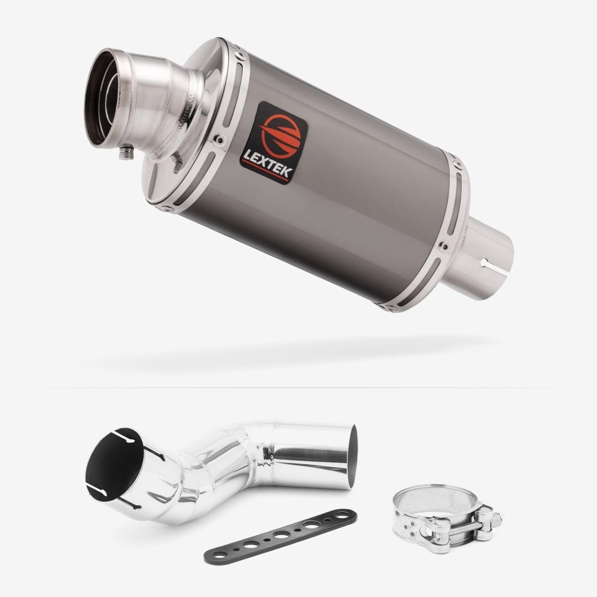 Lextek Slip-on S/Steel 350mm Exhaust for Kawasaki Ninja 1000SX 20-
