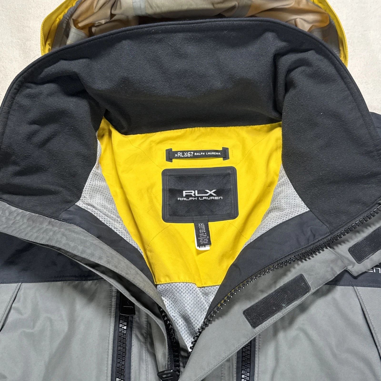RLX Polo Ralph Lauren Military Army Unit 03 Reflective Rescue Rain Tech Jacket image 5