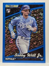 2022 Topps Update Series - Topps Black Gold Bobby Witt Jr. #BG-11 Blue (RC)