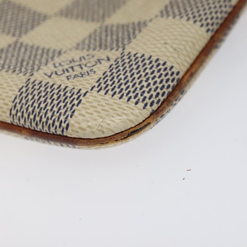 LOUIS VUITTON Damier Azur Etui Telephonne MM Cell Phone Case N60026 Auth EC1032 - 第 7/21 張圖片