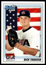 2010 Bowman Draft Picks & Prospects Nick Travieso #BDPP110 Prospects