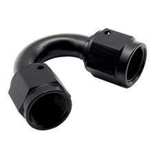 6AN Female to 6AN Female 150 Degree Swivel Coupler Fitting Adapter Union Alum...