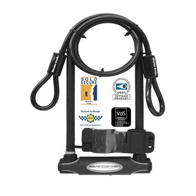 Master Lock Sold Secure Gold D-Lock + Kabel 11 x 28 x 120 cm 8285EURDPRO