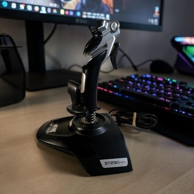 Saitek ST290 Pro Flight Stick USB Joystick PC Gaming Controller