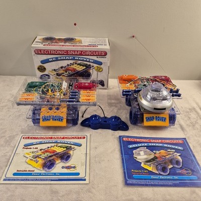 Elenco Snap Circuits RC Snap Rover & Deluxe Snap Rover Light + Sound Incomplete