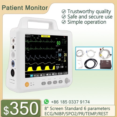 Monitor portatile dei segni vitali a 6 parametri Monitor paziente ECG NIBP Spo2 Frequenza del polso Temperatura acquista in modo economico - spedizione gratuita, recensioni reali con foto Monitor portatile dei segni vitali a 6 parametri Monitor paziente ECG NIBP Spo2 Frequenza del polso Temperatura acquista in modo economico - spedizione gratuita, recensioni reali con foto
