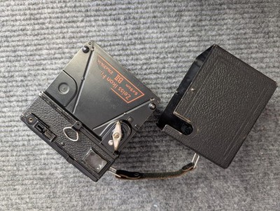 Vintage Zeiss Ikon Box Tengor 54/2 6x9 Camera w/ Goerz Frontar