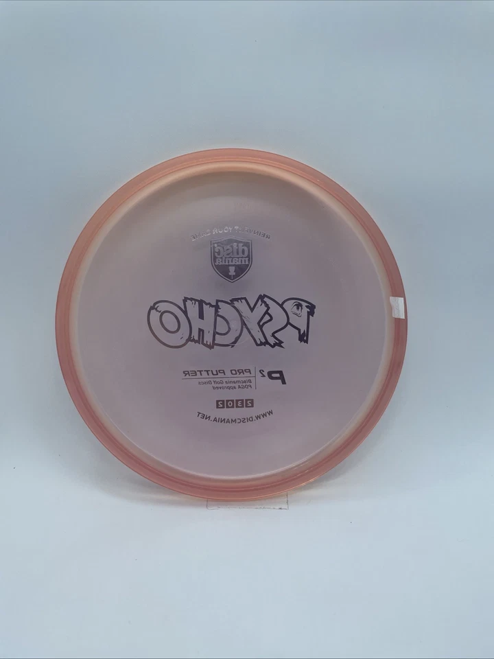 BRAND NEW Discmania Psycho INNOVA MADE C-Line P2  Pre-Embossed RARE OOP 175g - Image 3 of 4