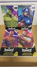 Marvel Rivals Puzzle Set Of 4 1,000 Pieces Spider Man, Captain America, Hulk,...