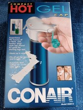 Conair Compact Hot Gel Cap Shaving Cream Warmer System HGM15 NEW Open BOX PAPERS