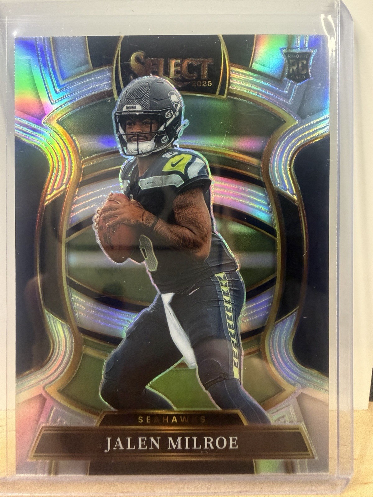 2025 Panini Select - Concourse Jalen Milroe #14 Silver Prizm (RC)