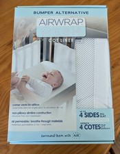 Airwrap Mesh Cot Liner 4 Sides New