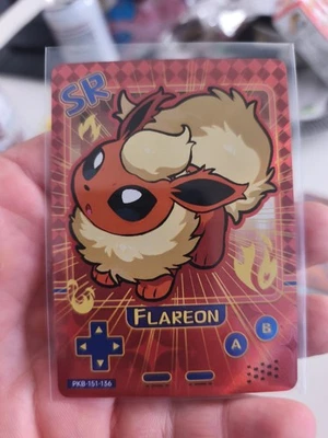 Pokemon CCG Flamara SR Custom Karte In Top Zustand Pokemon Baby Eif CCG Card - Bild 1 von 2