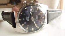 Uhr Roxy Alarm, 36mm, Herren, Wecker, Handaufzug, vintage, selten.