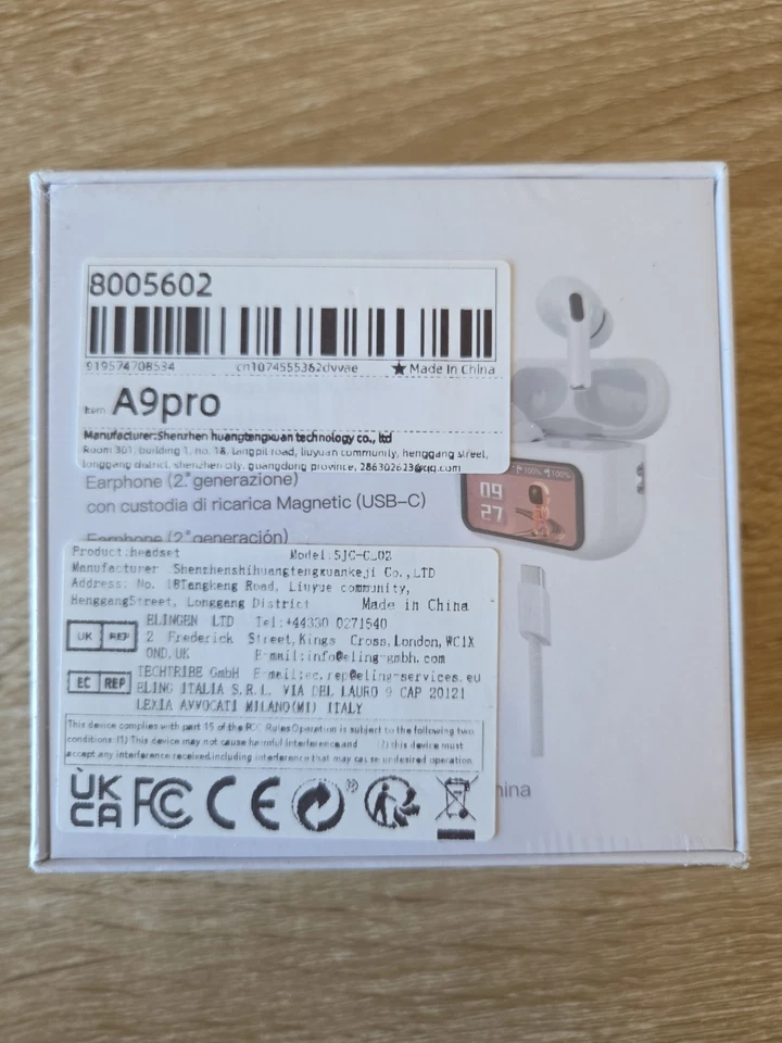 Écouteur Intra-Auriculaires Bluetooth Sans Fil - Photo 2/2